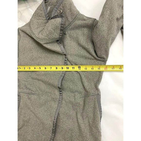 Ivivva by Lululemon Big Business Cozy Wrap Fleece lined Jacket 12 - Picture 11 of 15